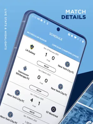 NYCFC android App screenshot 1